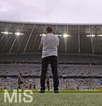 20.08.2016, Fussball DFB Pokal 2016/2017, 1. Runde, TSV 1860 Mnchen - Karlsruher SC, in der Allianzarena Mnchen. Trainer Kosta Runjaic (TSV 1860 Mnchen) am Spielfeldrand.