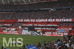 01.10.2016, Fussball 1.Bundesliga 2016/2017, 6.Spieltag, FC Bayern Mnchen - 1.FC Kln, in der Allianz-Arena Mnchen. Wir sind die Kinder der Historie- Choreografie der Sdkurve   