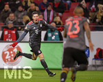 02.12.2016, Fussball 1.Bundesliga 2016/2017, 13.Spieltag, 1.FSV Mainz 05 - FC Bayern Mnchen, in der OPEL-Arena Mainz. Robert Lewandowski (FC Bayern Mnchen) Torjubel.