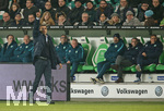 03.12.2016, Fussball 1.Bundesliga 2016/2017, 13.Spieltag, VfL Wolfsburg - Hertha BSC Berlin, in der Volkswagen Arena, Wolfsburg. Trainer Valerien Ismael (Wolfsburg) 