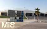 10.01.2017,   Doha (Katar). Sportzentrum Aspire Academy bei Doha, Der ASPIRE-DOME, die grte Sporthalle in Katar.