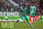 18.03.2017, Fussball 1.Bundesliga 2016/2017, 25.Spieltag, SV Werder Bremen - RB Leipzig, im Weserstadion Bremen. Claudio Pizarro (Werder Bremen) 