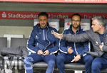 16.04.2017, Fussball 2.Bundesliga 2016/2017, 29.Spieltag, TSV 1860 Mnchen - SV Sandhausen, in der Allianz-Arena Mnchen. Trainer Vitor Pereira (li, TSV 1860 Mnchen) 