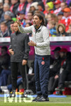 22.04.2017, Fussball 1.Bundesliga 2016/2017, 30.Spieltag, FC Bayern Mnchen - 1.FSV Mainz 05, in der Allianz-Arena Mnchen. Trainer Martin Schmidt (FSV Mainz 05) in Rage.