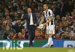 03.06.2017,  Fussball UEFA Champions-League Finale 2017, Juventus Turin - Real Madrid, im National Stadium of Wales in Cardiff. v.l. Trainer Massimiliano Allegri (Juventus Turin) und Leonardo Bonucci (Juventus Turin) 