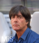 10.06.2017, Fussball Lnderspiel WM-Qualifikation, Deutschland - San Marino, im Stadion Nrnberg. Trainer Joachim Lw (Deutschland) nachdenklich.