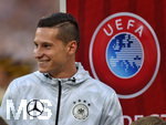 10.06.2017, Fussball Lnderspiel WM-Qualifikation, Deutschland - San Marino, im Stadion Nrnberg. Julian Draxler (Deutschland) lacht