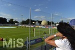 13.07.2017, Fussball Regionalliga Bayern 2017/2018, 1.Spieltag, FC Memmingen - TSV 1860 Mnchen, in der Arena Memmingen. Blick auf das Spielfeld.
