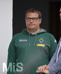 20.07.2017, Fussball 1.Bundesliga 2017/2018, Saisonvorbereitung, Borussia Mnchengladbach - OGC Nizza, in Rottach Egern, Sportdirektor Max Eberl (Borussia Mnchengladbach) nachdenklich. 