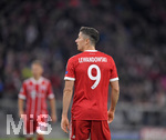 12.09.2017,  Fussball Championsleague 2017/2018, FC Bayern Mnchen - RSC Anderlecht, in der Allianz-Arena Mnchen. Robert Lewandowski (FC Bayern Mnchen) nachdenklich.