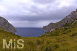 06.09.2017, Spanien, Insel Mallorca, Der nrdlichste Punkt der Insel am Cap de Formentor in der Berglandschaft der Serra de Tramuntana,