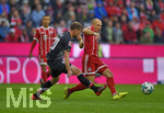 16.09.2017,  Fussball 1.Liga 2017/2018, 4.Spieltag, FC Bayern Mnchen - 1.FSV Mainz 05, in der Allianz-Arena Mnchen. v.l. Fabian Frei (FSV Mainz 05) gegen Arjen Robben (FC Bayern Mnchen) 