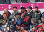 16.09.2017,  Fussball 1.Liga 2017/2018, 4.Spieltag, FC Bayern Mnchen - 1.FSV Mainz 05, in der Allianz-Arena Mnchen. David Alaba (oben mitte, FC Bayern Mnchen) auf der Tribne.