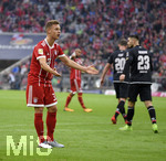 16.09.2017,  Fussball 1.Liga 2017/2018, 4.Spieltag, FC Bayern Mnchen - 1.FSV Mainz 05, in der Allianz-Arena Mnchen. Joshua Kimmich (FC Bayern Mnchen) unzufrieden.