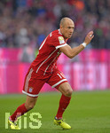 16.09.2017,  Fussball 1.Liga 2017/2018, 4.Spieltag, FC Bayern Mnchen - 1.FSV Mainz 05, in der Allianz-Arena Mnchen. Arjen Robben (FC Bayern Mnchen) in Aktion.