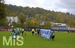 03.10.2017, Fussball Regionalliga Bayern 2017/2018, 14.Spieltag, VfB Eichsttt - TSV 1860 Mnchen, im LIQUI-MOLY Stadion Eichsttt, Einmarsch der Mansnchaften.