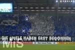 24.10.2017, Fussball DFB-Pokal 2017, 2.Runde, 1.FC Magdeburg - Borussia Dortmund, in der MDCC-Arena Magdeburg, Fans Magdeburg mit Choreografie.