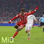 02.12.2017,  Fussball 1.Liga 2017/2018, 14.Spieltag, FC Bayern Mnchen - Hannover 96, in der Allianz-Arena Mnchen. Kingsley Coman (Bayern Mnchen) in Aktion.