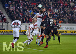 08.12.2017,  Fussball 1.Liga 2017/2018, 15.Spieltag, VfB Stuttgart - Bayer Leverkusen, in der Mercedes Benz Arena Stuttgart. Lars Bender (Leverkusen) trifft hier per Kopf zum 0:2.