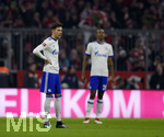 10.02.2018,  Fussball 1.Liga 2017/2018, 22.Spieltag,  FC Bayern Mnchen - FC Schalke 04, in der Allianz Arena Mnchen. Leon Goretzka (FC Schalke 04) nachdenklich.