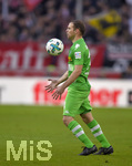 11.02.2018,  Fussball 1.Liga 2017/2018, 22.Spieltag,  VfB Stuttgart - Borussia Mnchengladbach, in der Mercedes-Benz-Arena Stuttgart. Tony Jantschke (Borussia Mnchengladbach) am Ball.