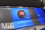 24.02.2018, Die Mncher Autotage im Rahmen der Reise- und Freizeitmesse f.r.e.e. in Mnchen im neuen Messegelnde Riem.   FIAT Logo.