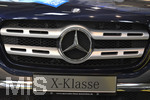 24.02.2018, Die Reise- und Freizeitmesse f.r.e.e. in Mnchen im neuen Messegelnde Riem.  Mercedes X-Klasse. Der Pick-Up von Mercedes.