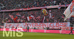 24.02.2018,  Fussball 1.Liga 2017/2018, 24.Spieltag,  FC Bayern Mnchen - Hertha BSC Berlin, in der Allianz Arena Mnchen. Bayernfans mit Banner: 50 plus 1 ist Unverhandelbar! 