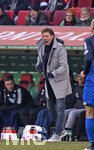 03.03.2018,  Fussball 1.Liga 2017/2018, 25.Spieltag,  FC Augsburg - TSG Hoffenheim, in der WWK-Arena Augsburg. Trainer Julian Nagelsmann (Hoffenheim) in Rage.