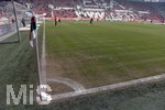 03.03.2018,  Fussball 1.Liga 2017/2018, 25.Spieltag,  FC Augsburg - TSG Hoffenheim, in der WWK-Arena Augsburg. Der Rasen in der WWK-Arena ist in einem schlechten Zustand.