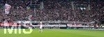 11.03.2018,  Fussball 1.Liga 2017/2018, 26.Spieltag,  VfB Stuttgart - RB Leipzig, in der Mercedes-Benz-Arena Stuttgart. Fans Stuttgart mit einem Transparent auf dem steht: 