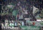 17.03.2018,  Fussball 1.Liga 2017/2018, 27.Spieltag, FC Augsburg - SV Werder Bremen, in der WWK-Arena Augsburg, Bremer Fans. 