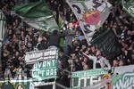17.03.2018,  Fussball 1.Liga 2017/2018, 27.Spieltag, FC Augsburg - SV Werder Bremen, in der WWK-Arena Augsburg, Bremer Fans. 