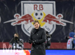 18.03.2018,  Fussball 1.Liga 2017/2018, 27.Spieltag, RB Leipzig - FC Bayern Mnchen, in der Red Bull Arena Leipzig. Trainer Ralph Hasenhttl (RB Leipzig) nachdenklich.