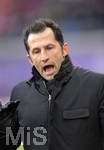18.03.2018,  Fussball 1.Liga 2017/2018, 27.Spieltag, RB Leipzig - FC Bayern Mnchen, in der Red Bull Arena Leipzig. Sportdirektor Hasan Salihamidzic (Bayern Mnchen).