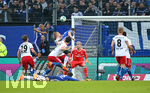 07.04.2018, Fussball 1. Bundesliga 2017/2018, 29. Spieltag, Hamburger SV - FC Schalke 04, im Volksparkstadion Hamburg. Tor zum 0:1