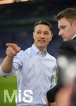 18.04.2018, Fussball DFB Pokal 2017/2018, Halbfinale, FC Schalke 04 - Eintracht Frankfurt, in der Veltins Arena auf Schalke. Trainer Niko Kovac (Eintracht Frankfurt) 