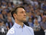 18.04.2018, Fussball DFB Pokal 2017/2018, Halbfinale, FC Schalke 04 - Eintracht Frankfurt, in der Veltins Arena auf Schalke. Trainer Niko Kovac (Eintracht Frankfurt).