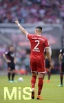 28.04.2018, Fussball 1. Bundesliga 2017/2018, 32. Spieltag, FC Bayern Mnchen - Eintracht Frankfurt, in der Allianz-Arena Mnchen. Torjubel Sandro Wagner (FC Bayern Mnchen).