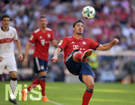 12.05.2018, Fussball 1. Bundesliga 2017/2018, 34. Spieltag, FC Bayern Mnchen - VfB Stuttgart, in der Allianz-Arena Mnchen. Mats Hummels (Bayern Mnchen) 