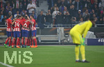 16.05.2018,  Fussball UEFA Europa-League Finale 2018, Olympique Marseille - Atletico Madrid, im Parc Olympique Lyonnais. Jubel Atletico zum Tor zum 0:1
