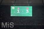 19.05.2018, Fussball DFB-Pokal Finale 2018, FC Bayern Mnchen - Eintracht Frankfurt, im Olympiastadion in Berlin. Endstand 1:2