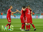 19.05.2018, Fussball DFB-Pokal Finale 2018, FC Bayern Mnchen - Eintracht Frankfurt, im Olympiastadion in Berlin. Jubel Bayern Mnchen zum Tor zum 1:1 