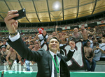 19.05.2018, Fussball DFB-Pokal Finale 2018, FC Bayern Mnchen - Eintracht Frankfurt, im Olympiastadion in Berlin. Eintracht Frankfurt gewinnt den DFB Pokal , Trainer Nico Kovac (Eintracht Frankfurt) 