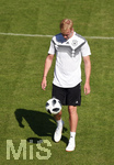 25.05.2018, Fussball Deutsche Nationalmannschaft, Trainingslager in Eppan (Sdtirol) vor der WM 2018, Training am Nachmittag,  Julian Brandt (Deutschland) am Ball.