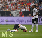 08.06.2018, Fussball Lnderspiel, Deutschland - Saudi Arabien, in der BayArena Leverkusen. Toni Kroos (Deutschland) verletzt am Boden.