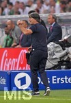 08.06.2018, Fussball Lnderspiel, Deutschland - Saudi Arabien, in der BayArena Leverkusen. Bundestrainer Joachim Lw (Deutschland) in Rage.