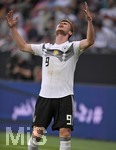 08.06.2018, Fussball Lnderspiel, Deutschland - Saudi Arabien, in der BayArena Leverkusen. Timo Werner (Deutschland) unzufrieden.