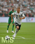 08.06.2018, Fussball Lnderspiel, Deutschland - Saudi Arabien, in der BayArena Leverkusen. Joshua Kimmich (Deutschland) 
