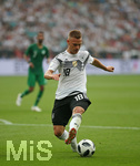 08.06.2018, Fussball Lnderspiel, Deutschland - Saudi Arabien, in der BayArena Leverkusen. Joshua Kimmich (Deutschland) 